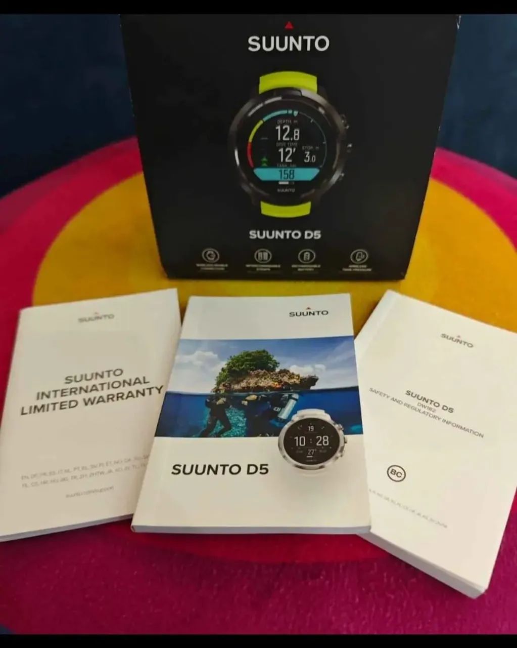 Computador de mergulho Suunto D5 com NF - Foto 2