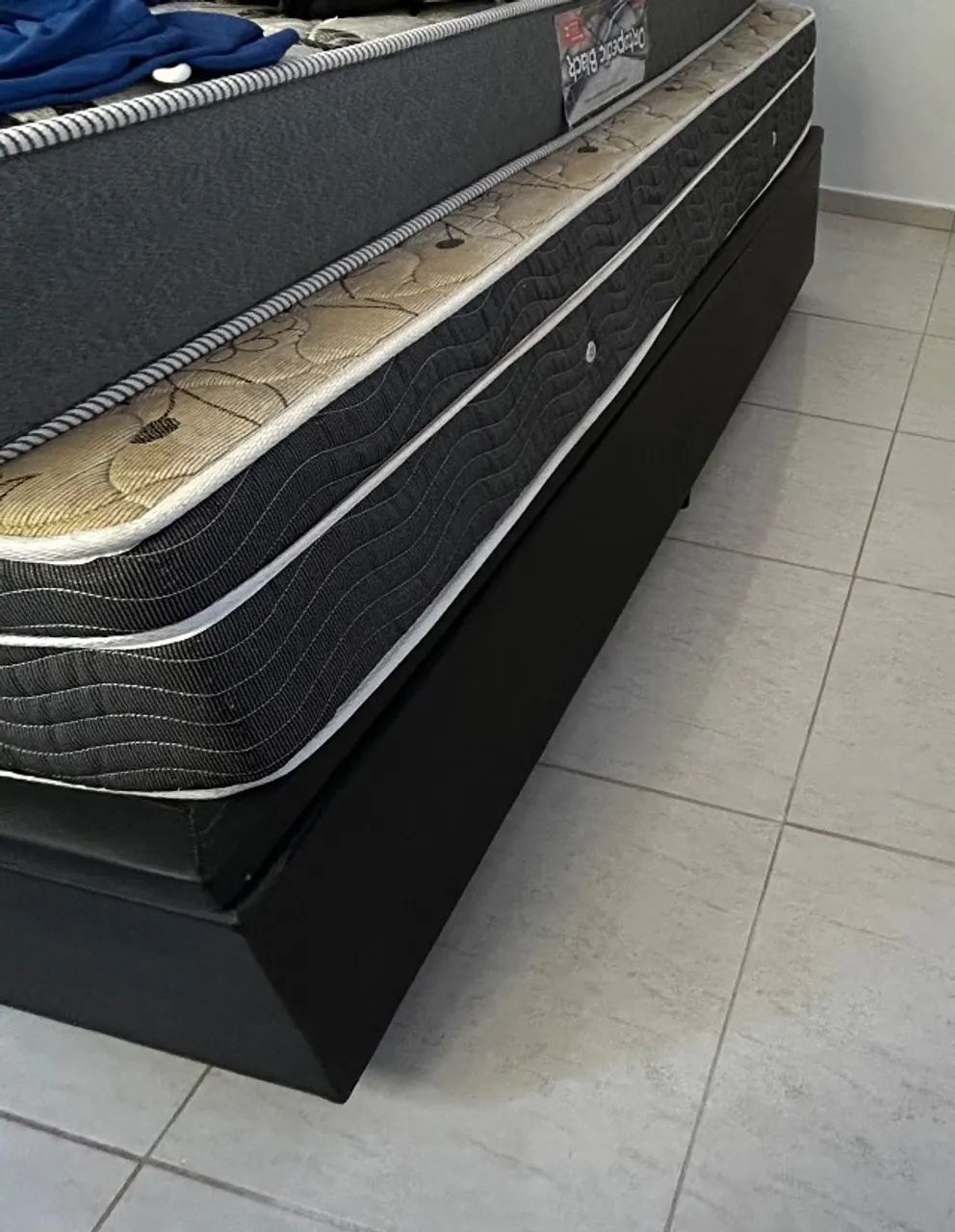 Cama box baú solteiro com colchão d33 da ortobom - Foto 2