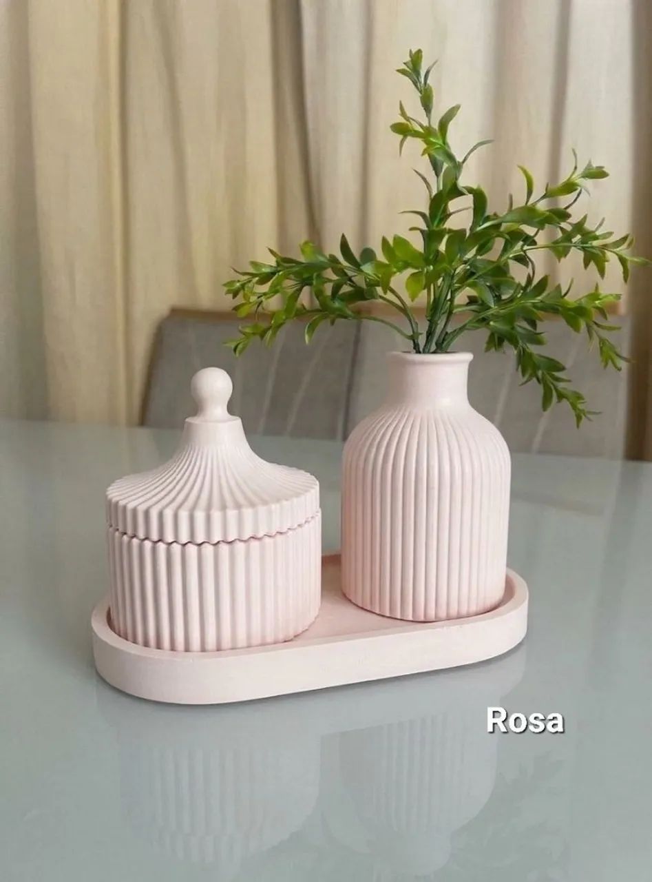 Conjunto de vasos de decoração  - Foto 3