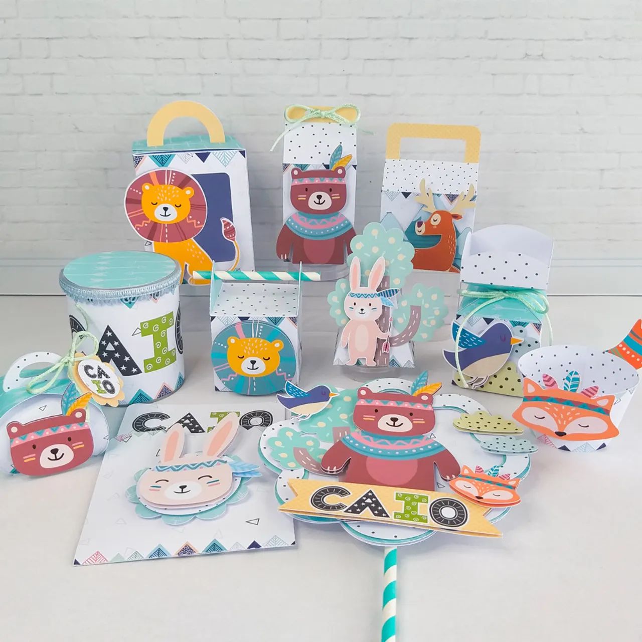 Kit papelaria personalizada 