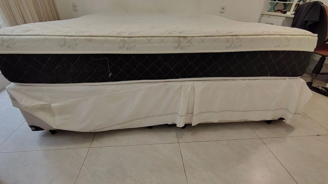 Colchão King Size - Castor molas ensacadas - Foto 3