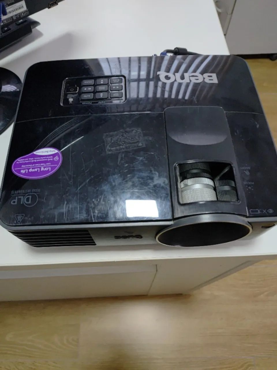 Projetor BENQ MS502 usado, em perfeito funcionamento, cabos de dados e energia inclusos. - Foto 2