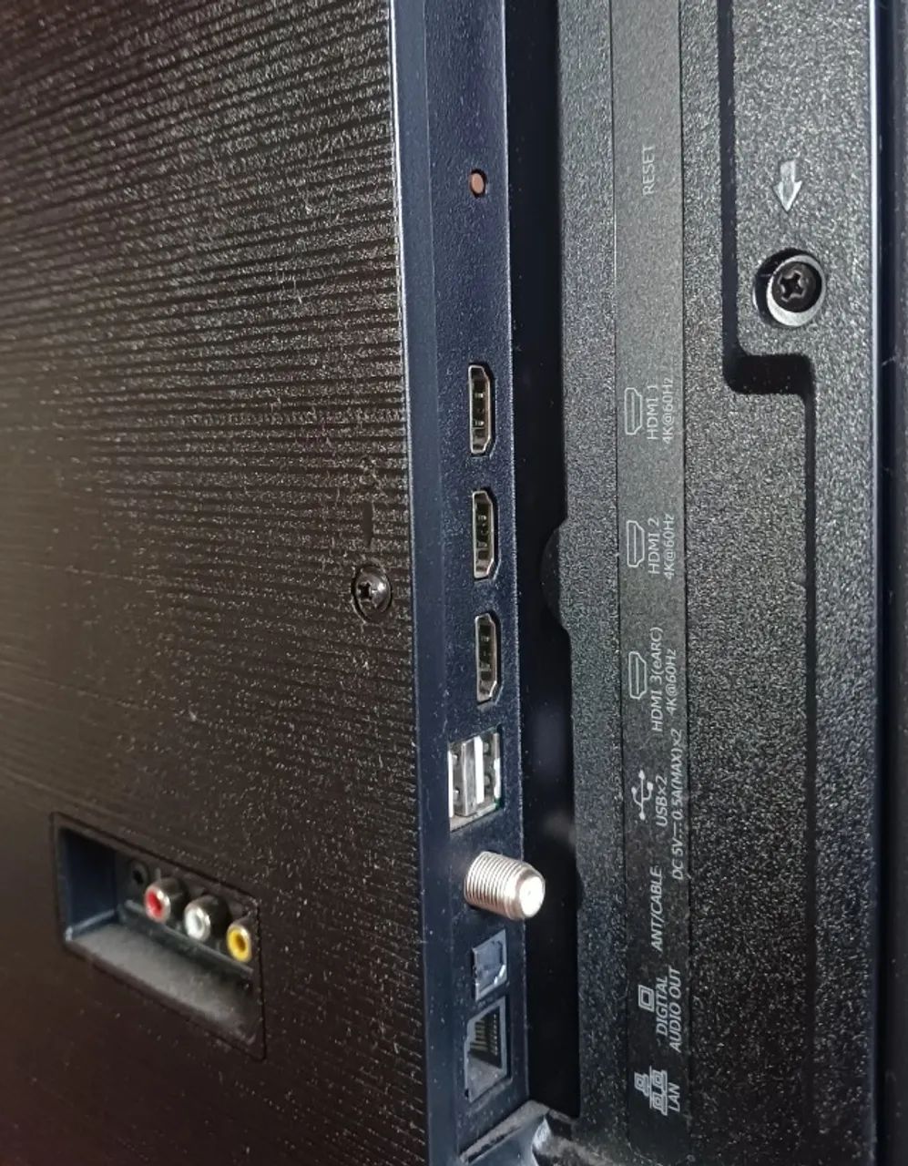 SMARTV 55 POLEGADAS (UHD 4K) HISENSE! NOVA (para retirada). TROCO! PARCELO 12X - Foto 3