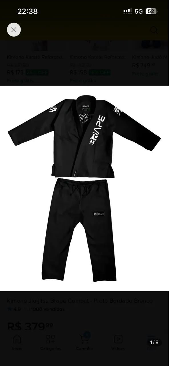 Kimono jiu jitsu