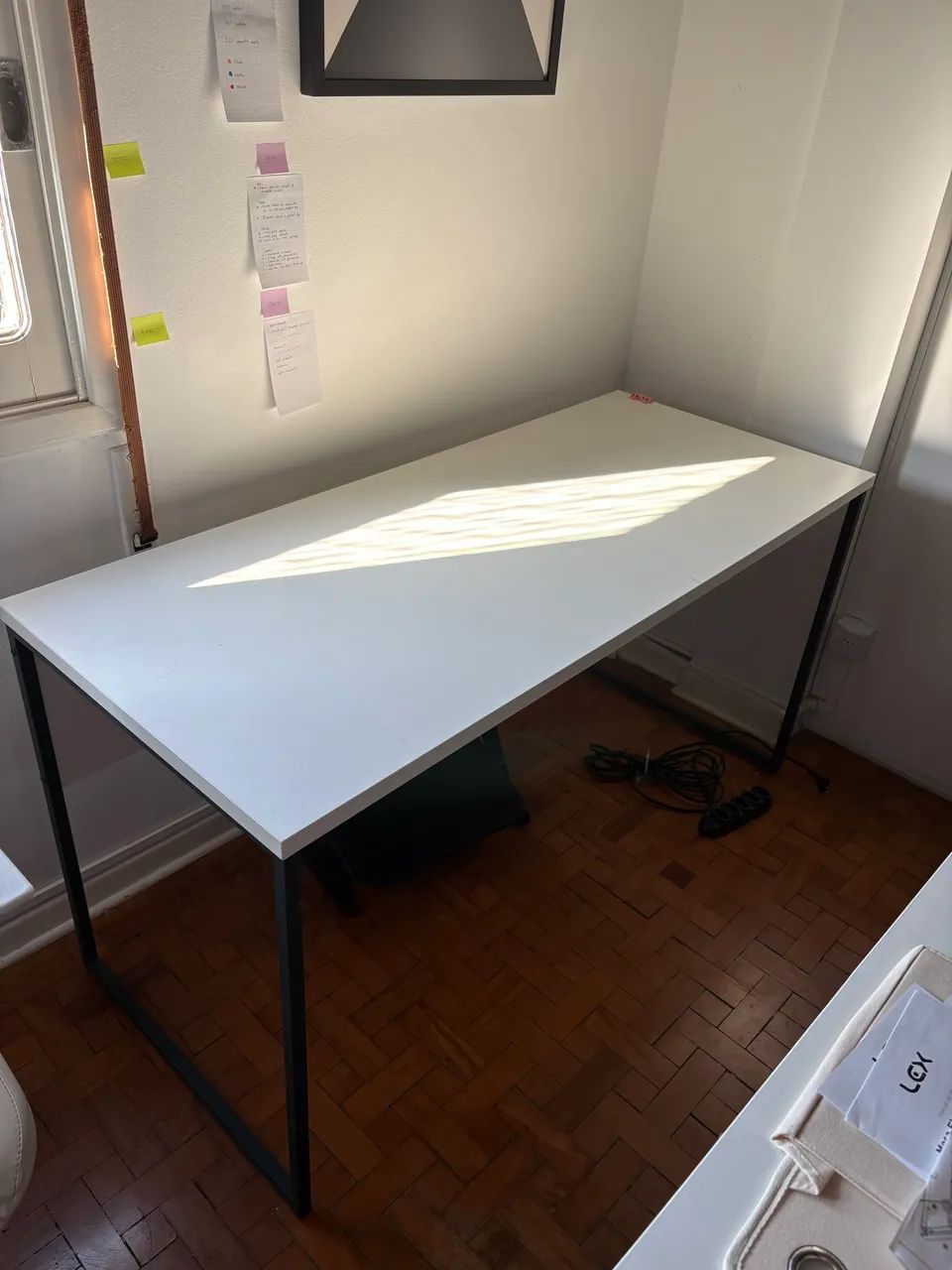 Mesa de escritório Branca - Foto 3