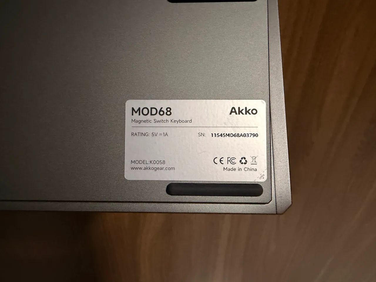 Teclado Magnético Akko MOD68 HE  - Foto 4
