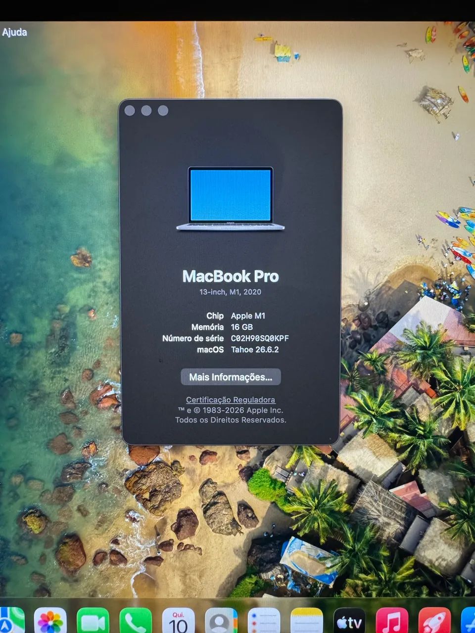 MacBook Pro 13? M1 2020 | 16GB RAM | 256GB SSD - Notebooks - Vila