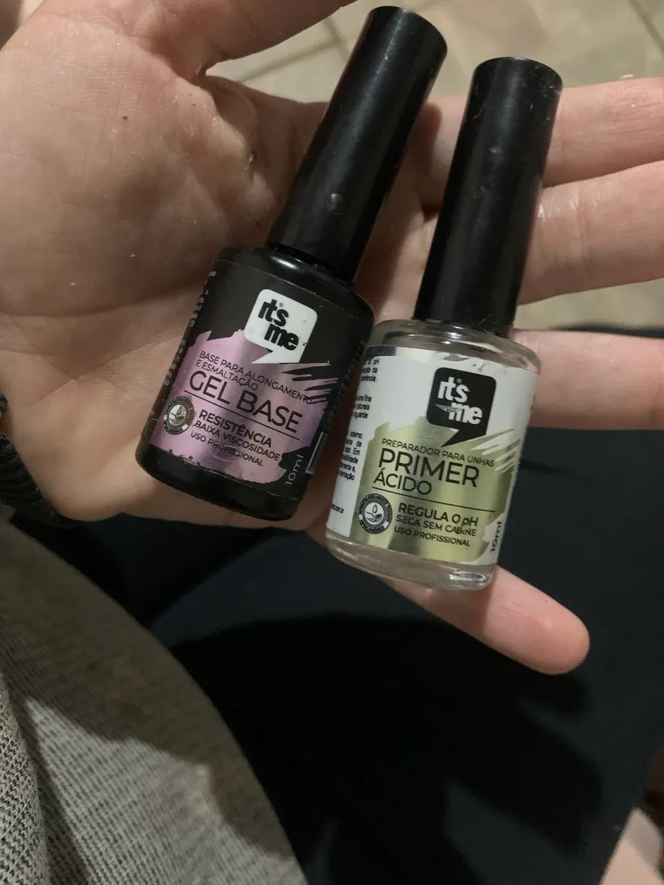 Kit gel base e primer ácido 