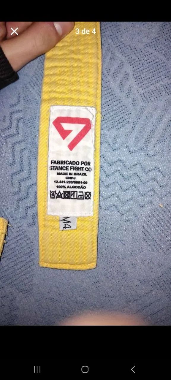 Faixa Amarela, Amarela c/ preto e Laranja - Foto 3