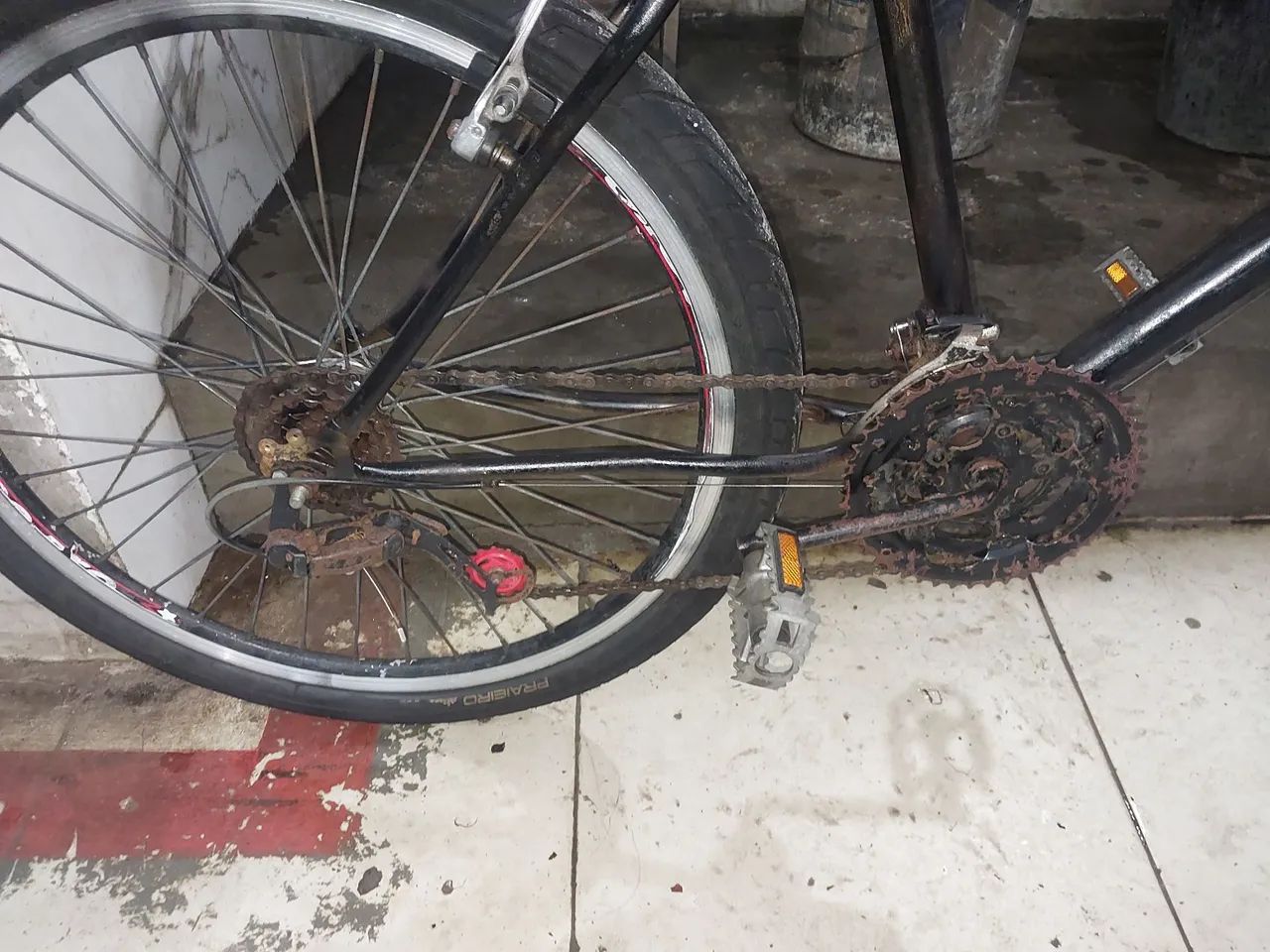 Bicicleta  aro 26 de aço  - Foto 4