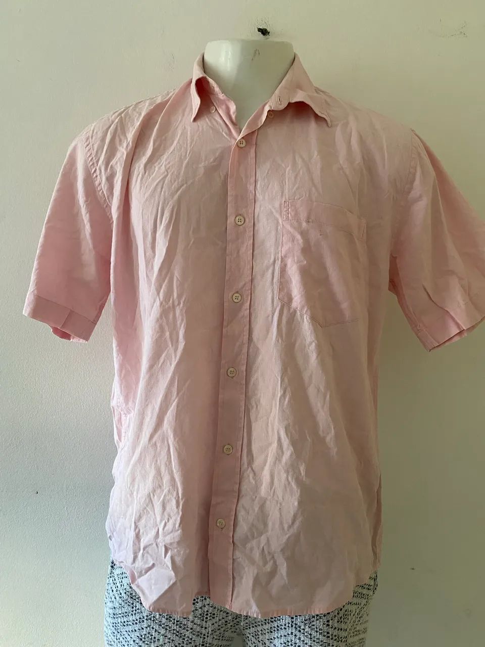 Camisa social manga curta TAM 44/46/48/50 - Foto 3