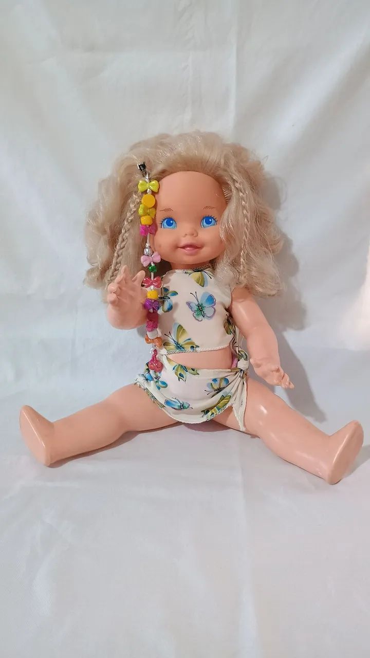 Boneca antiga TERERÊ estrela década de 90  - Foto 4