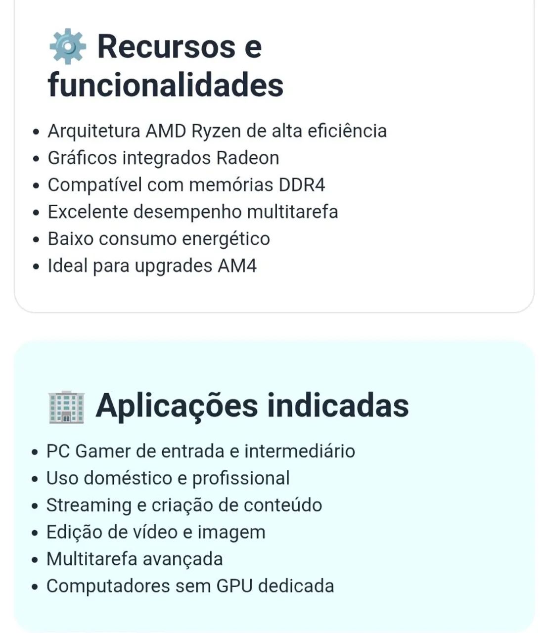 Processador Amd Ryzen 5 5600g - Foto 4
