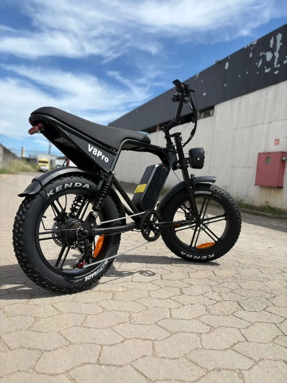 Bicicleta elétrica V8 PRO - Foto 3