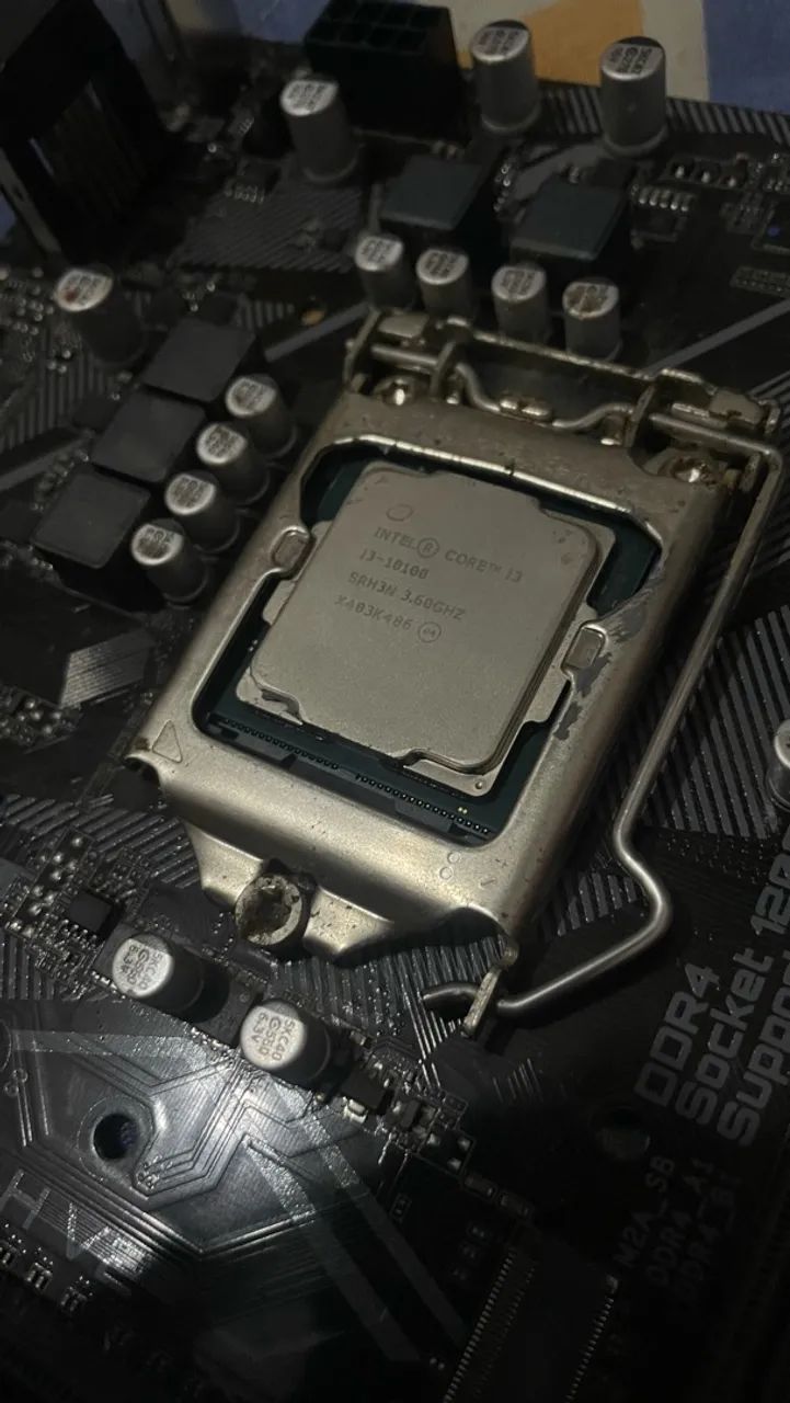 Placa de video e processador 