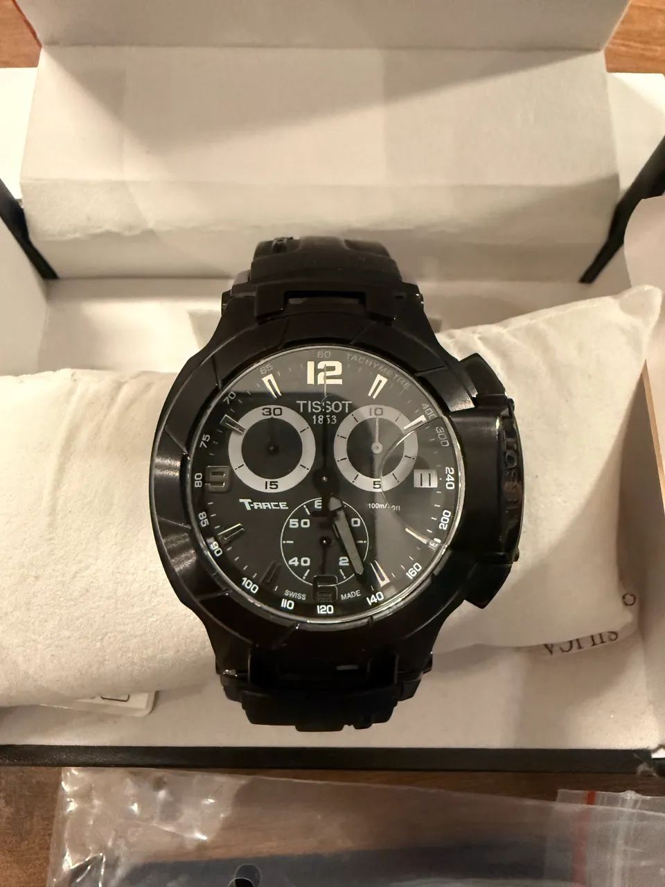 Relógio Tissot T Race - All black - Completo