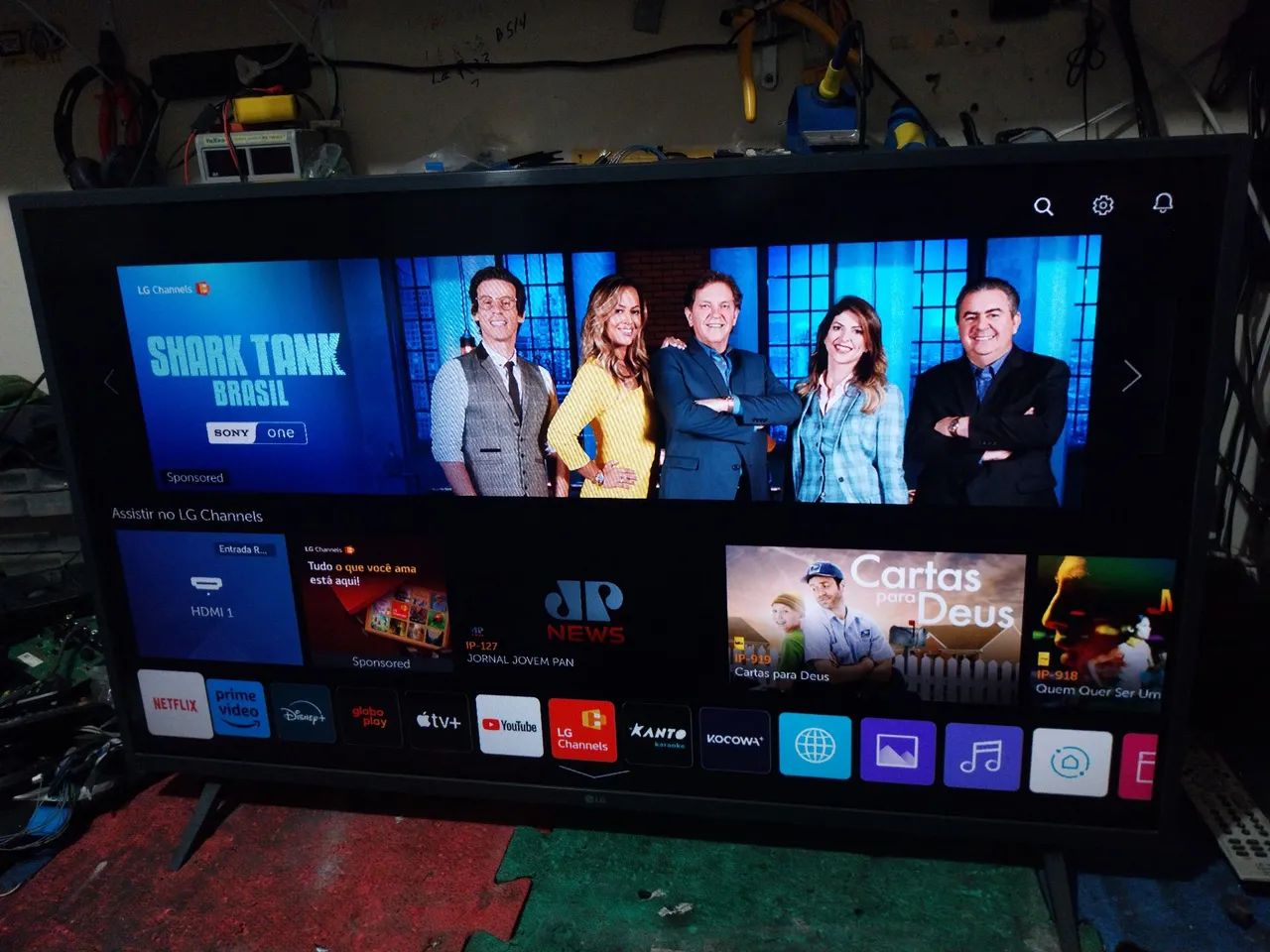Tv 43 lg smart Wi-Fi  YouTube 