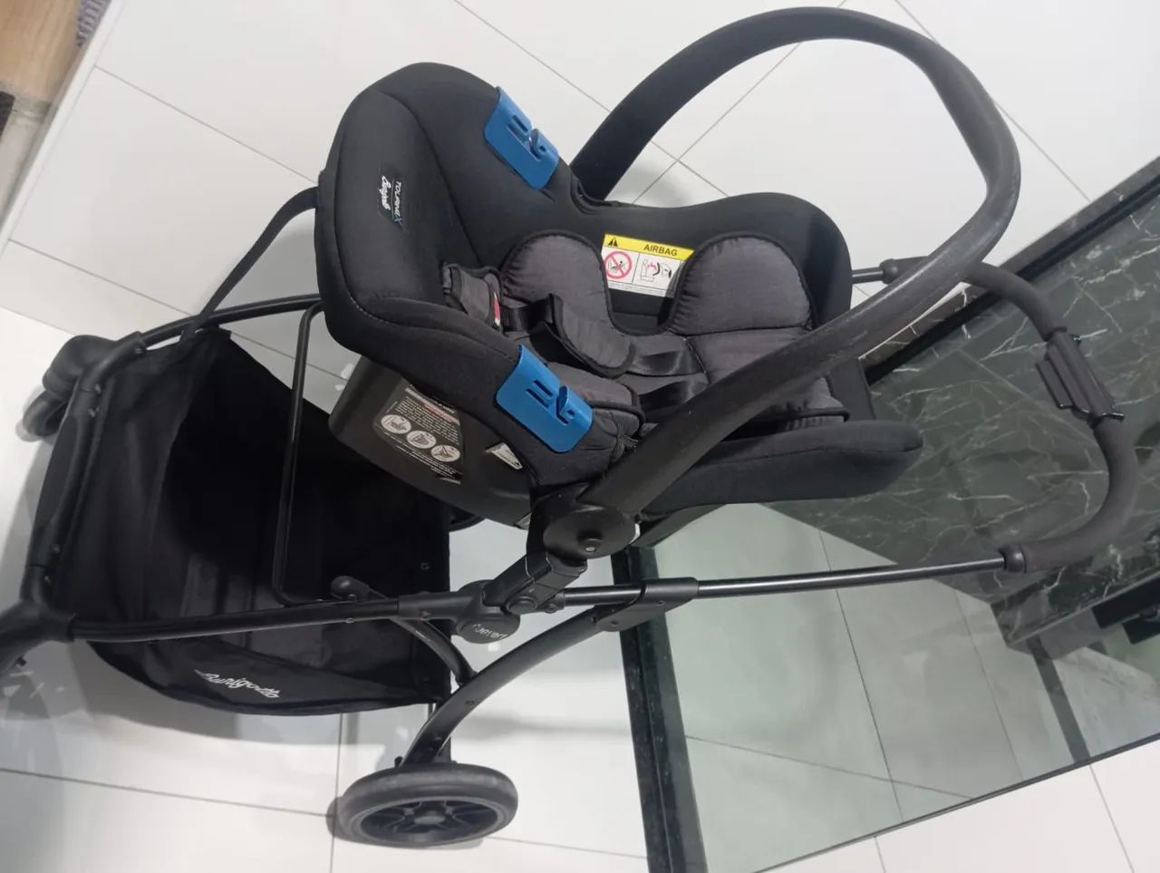 Carrinho de bebê com bebê conforto 2 opiniões de uso - Foto 5