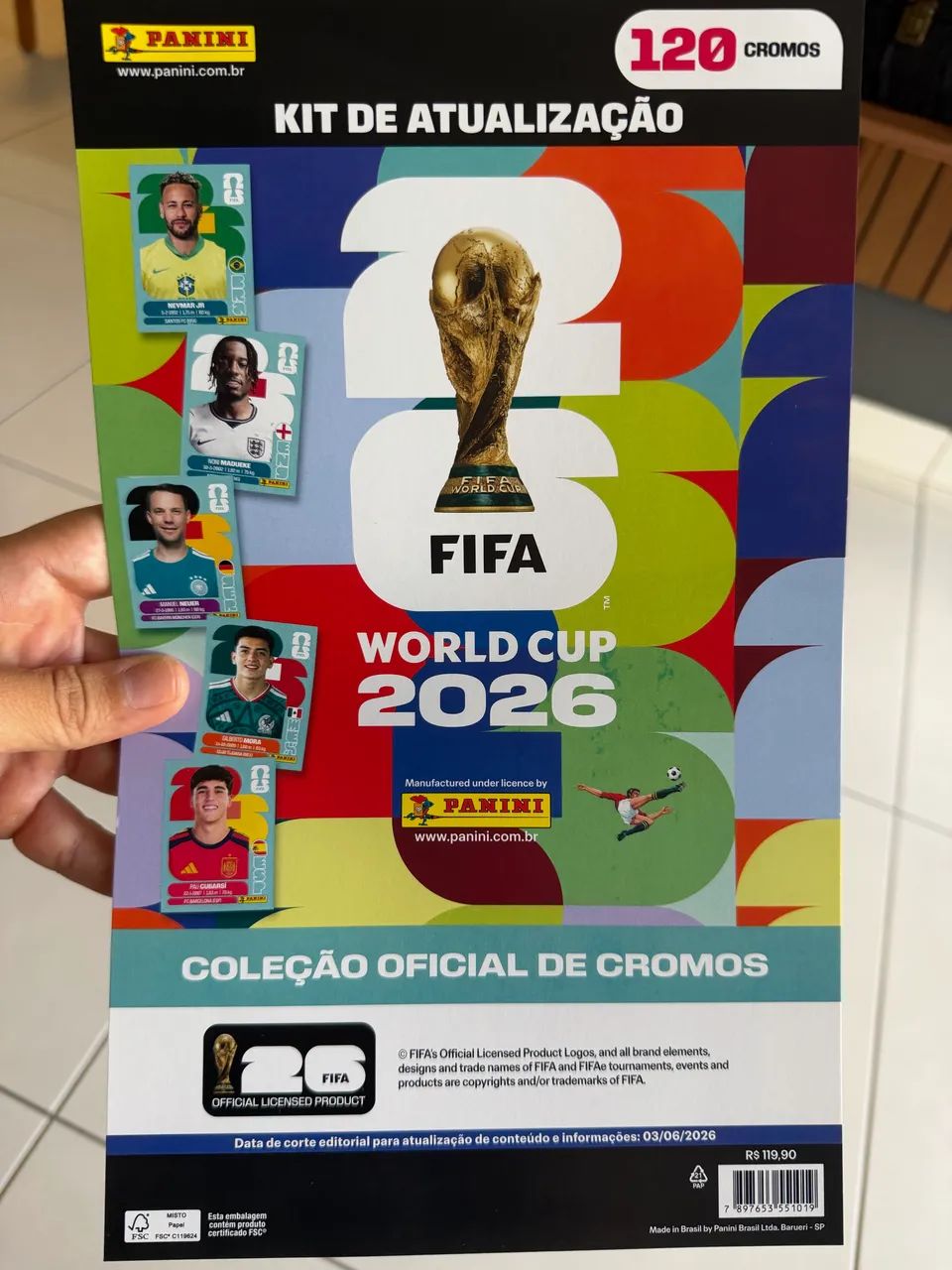 Álbum da copa completo!  - Foto 2