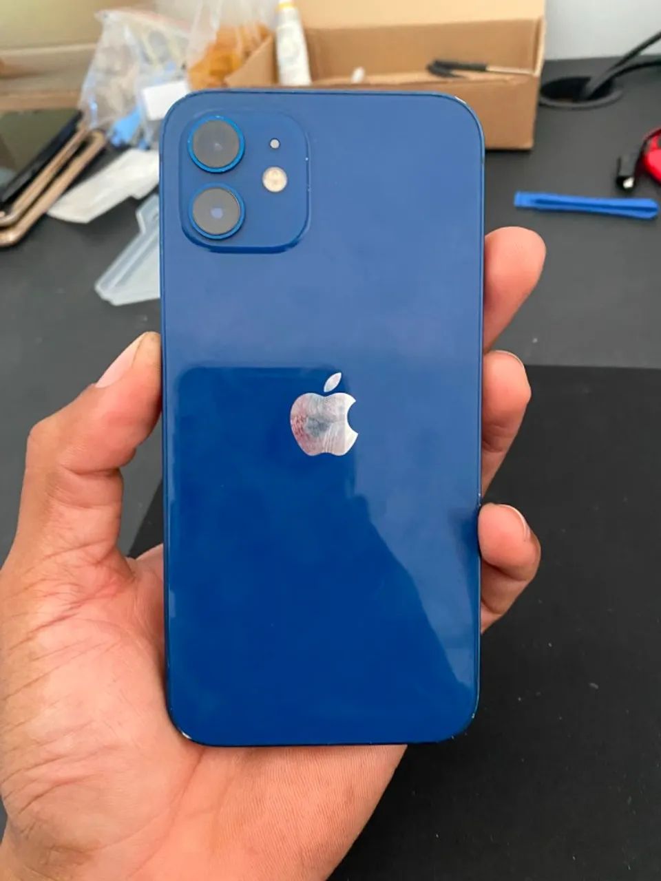 iPhone 12 128GB Azul - Tudo Funcionando - Bateria 80% - Celulares