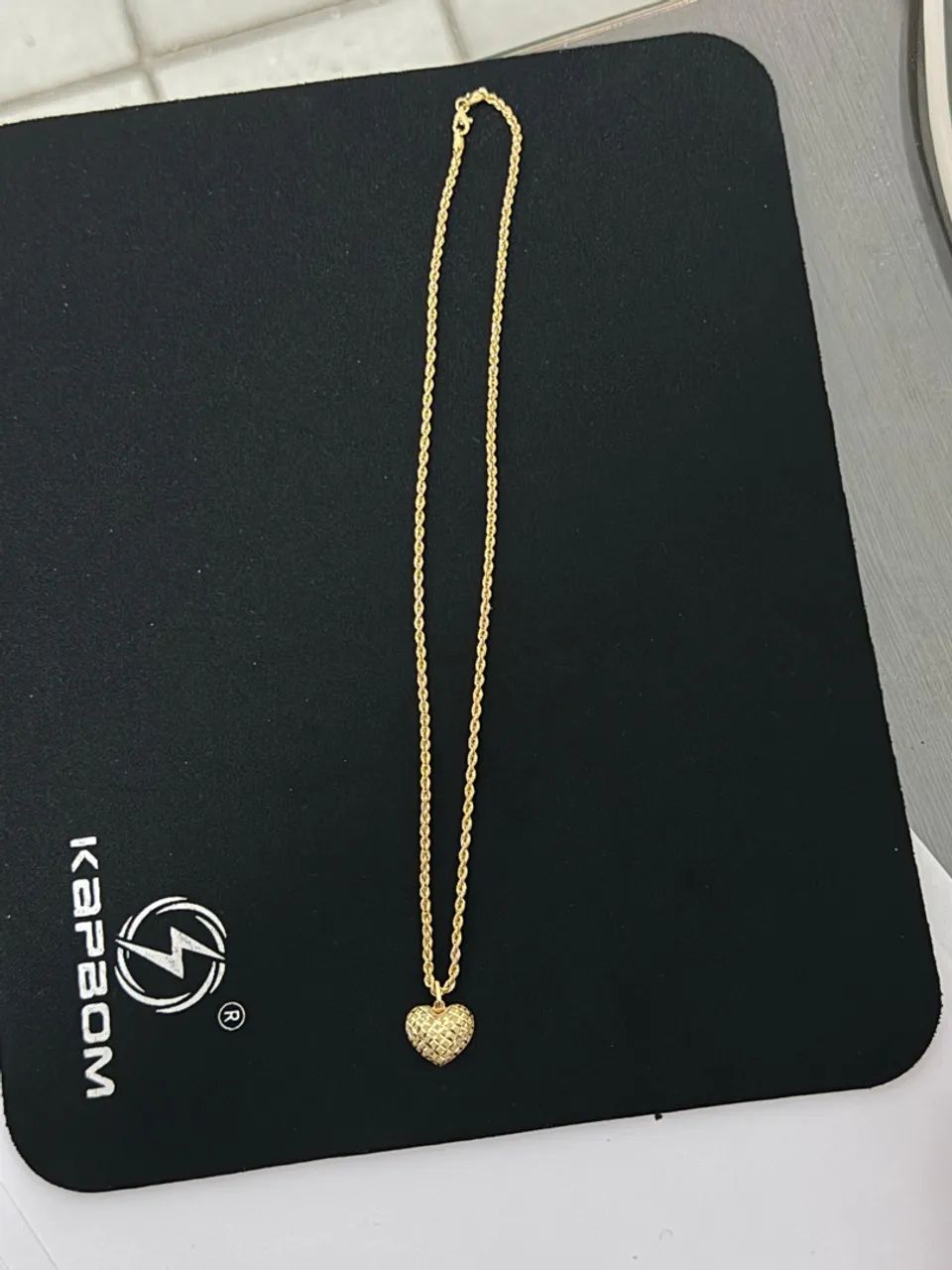 Corrente feminina em ouro18k 
