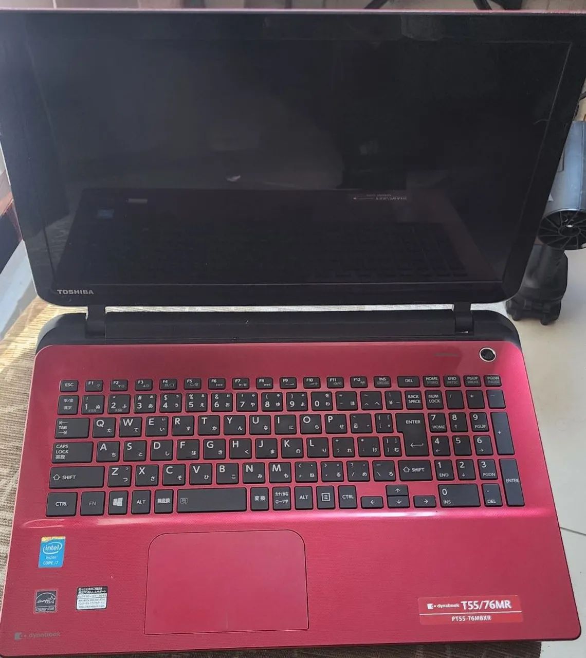 Notebook Toshiba i7 vermelho  - Foto 5
