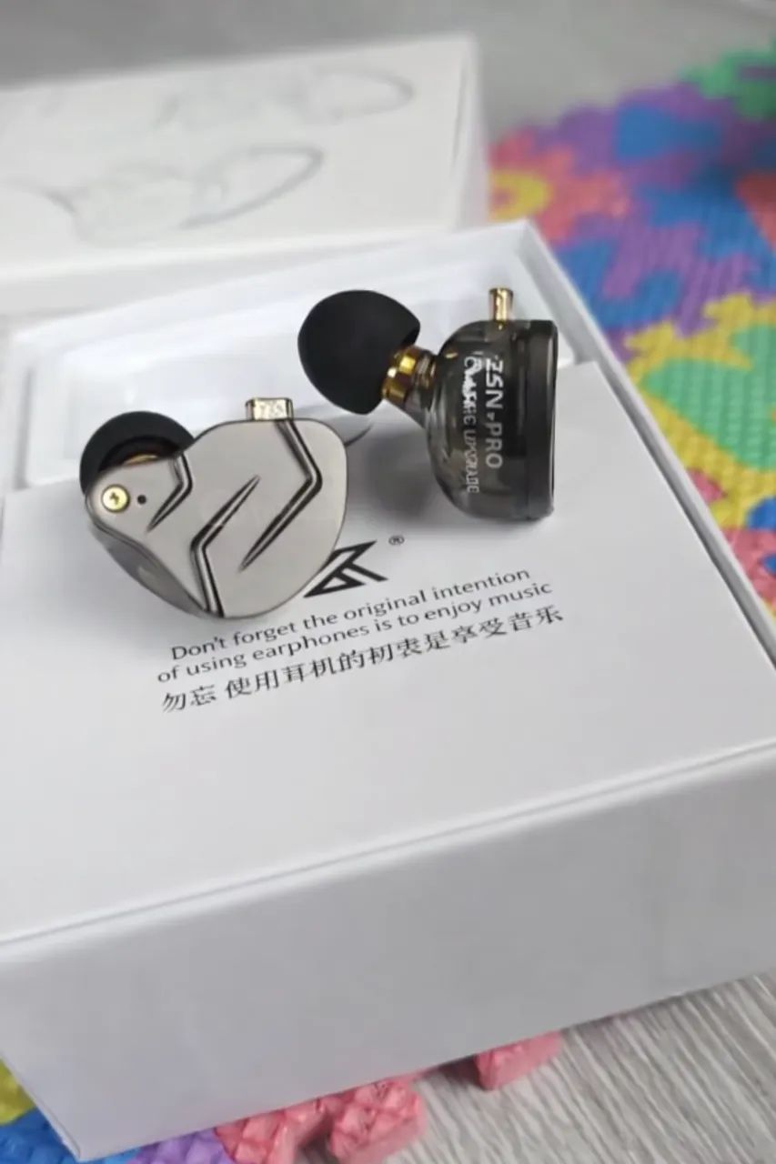 Kz Zsn Pro Sem Microfone - Novo - Lacrado - Entrega Grátis