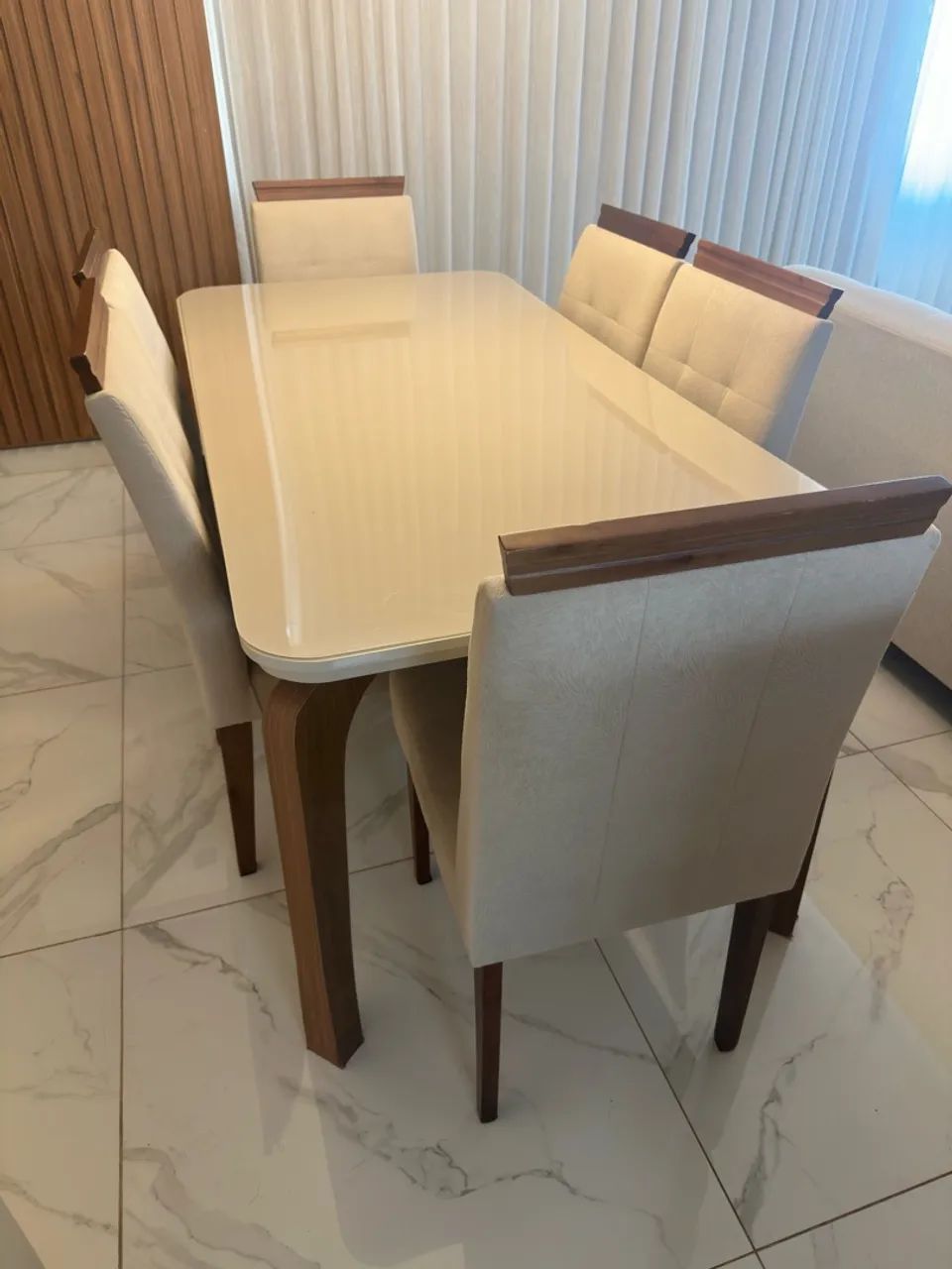 Mesa de jantar com 6 cadeiras  - Foto 4