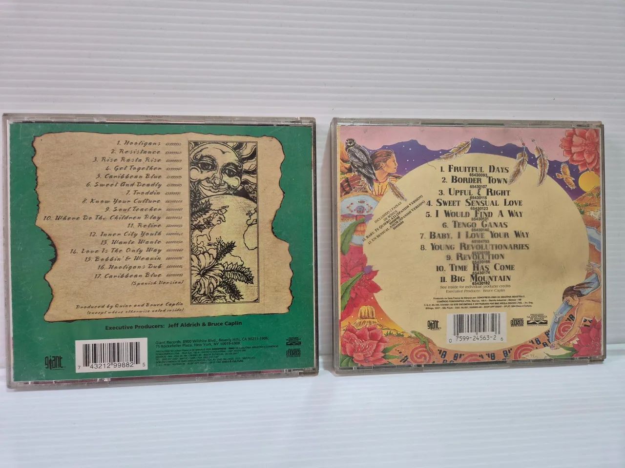 2 CDs Big Mountain - Resistance e Unity (Originais) - Foto 2