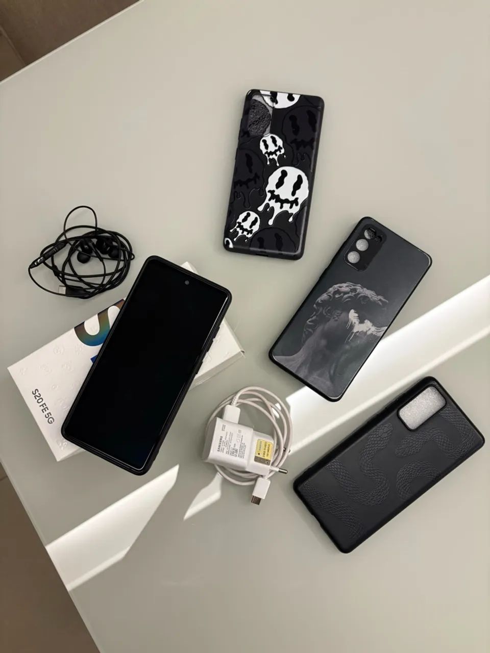 Samsung Galaxy S20 FE 5G - 128GB Azul Marinho (Completo com Caixa e NF) - Foto 5