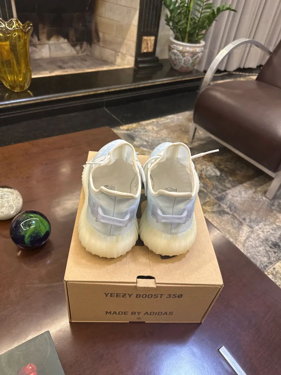 Yeezy 350 V2 Mono Ice - Foto 3