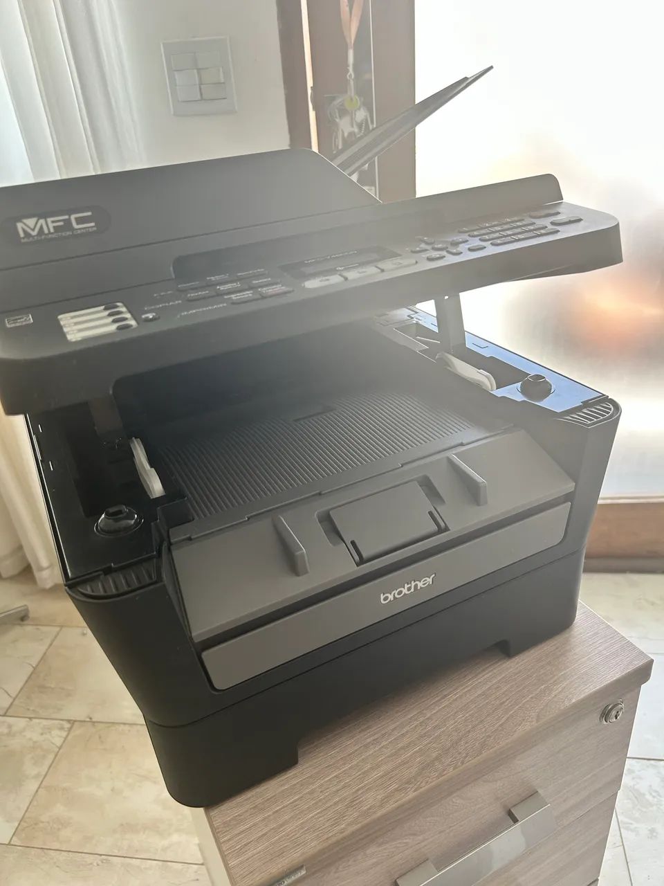 Impressora Multifuncional Laser Brother MFC-7460DN com Tede e Duplex (seminova) - Foto 3