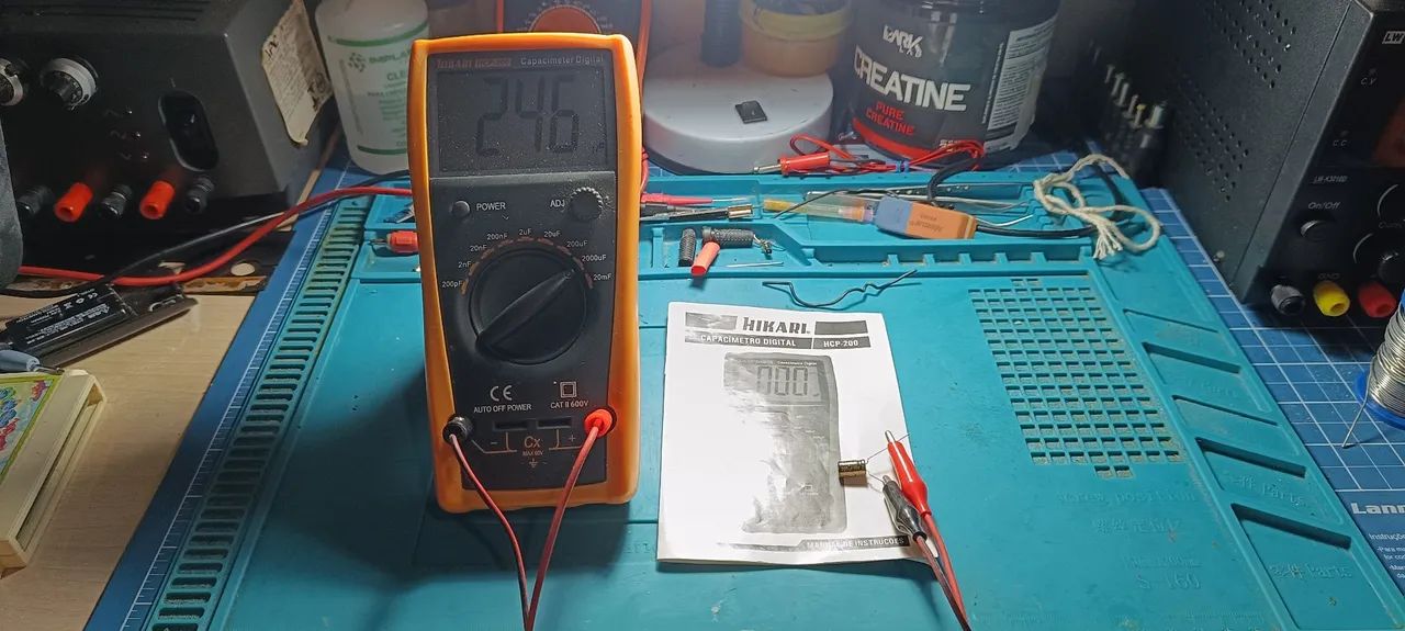 Capacímetro Digital Hikari HCP-200