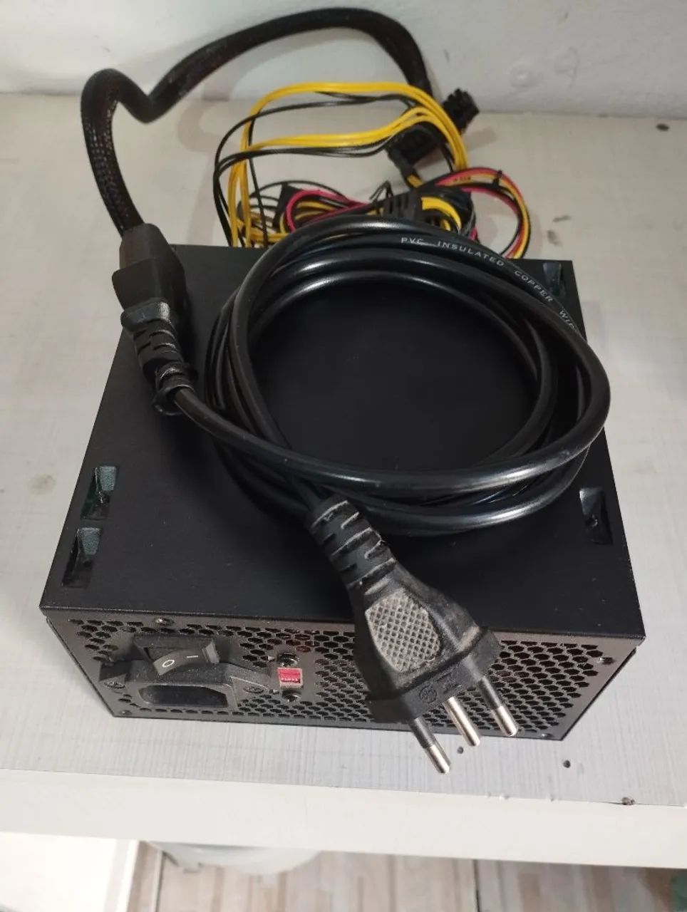 Fonte ATX 500W Dmix AF-500 com Cabo de Força (Testada e Funcionando) - Foto 3