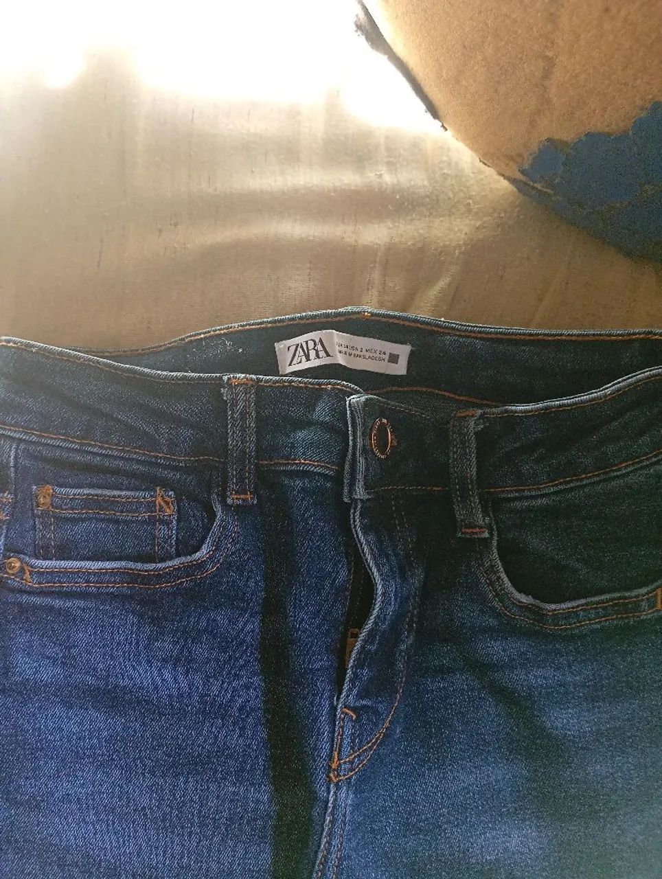 Calça jeans feminina 34 zara