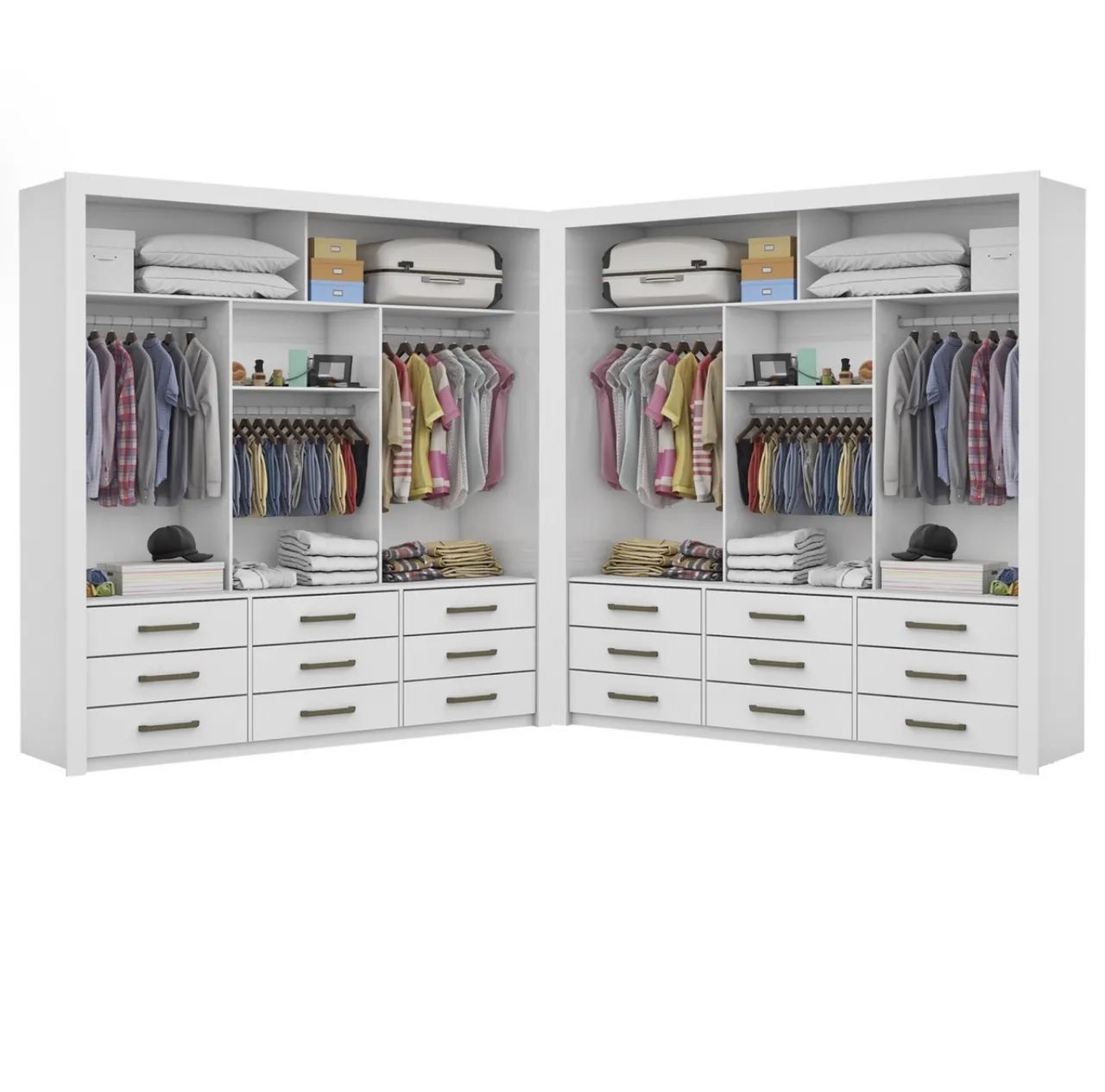 Closet Modular Harmonia Ele e Ela - Foto 2