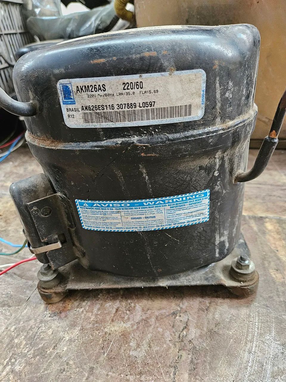 motor de geladeira 