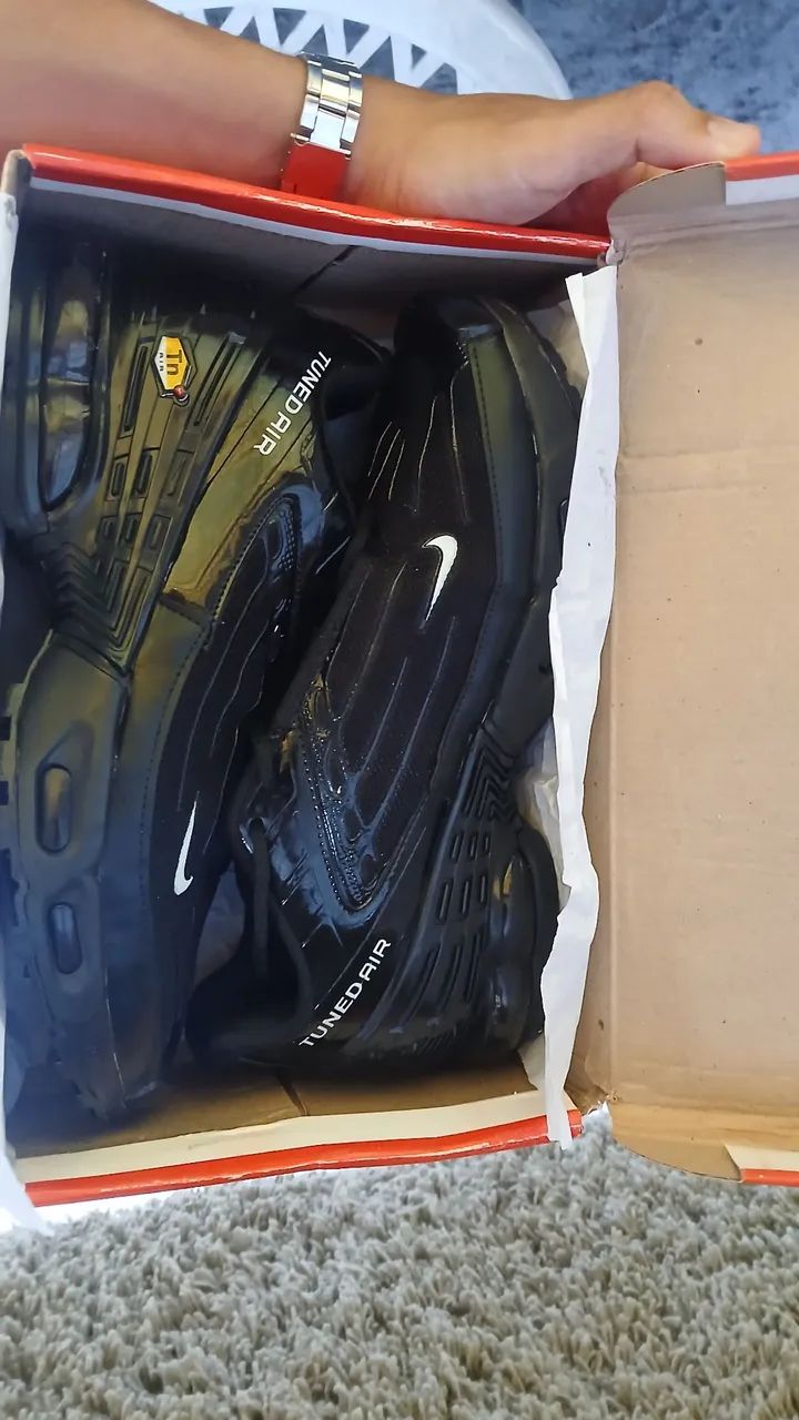 Nike Tn Air Max Plus preto  - Foto 4