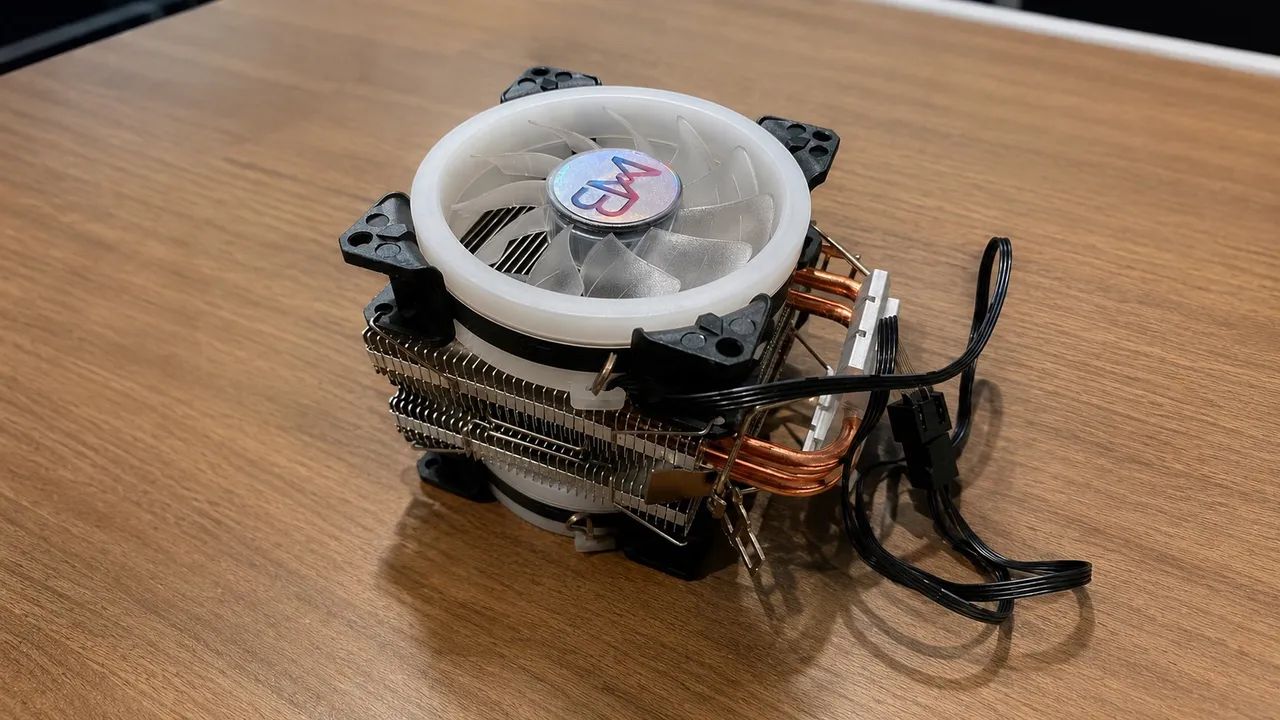 Placa mãe + Processador + Air cooler - Foto 4