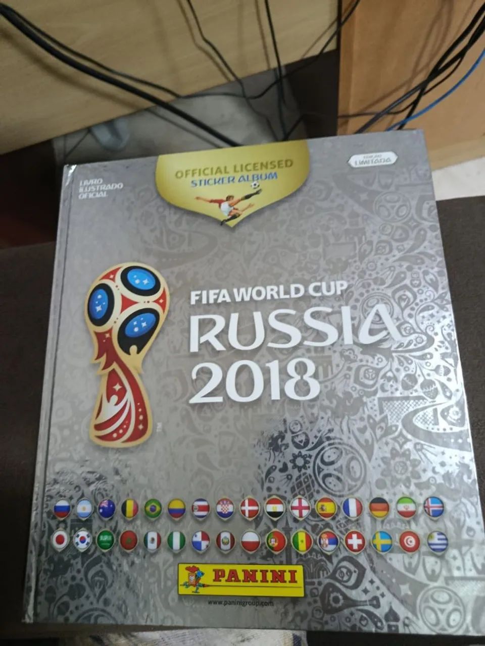 Álbum da Copa 2018 Completo, capa dura e prateada