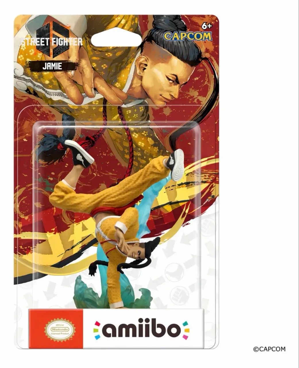 Jamie Amiibo Street Fighter Série 6 original lacrado