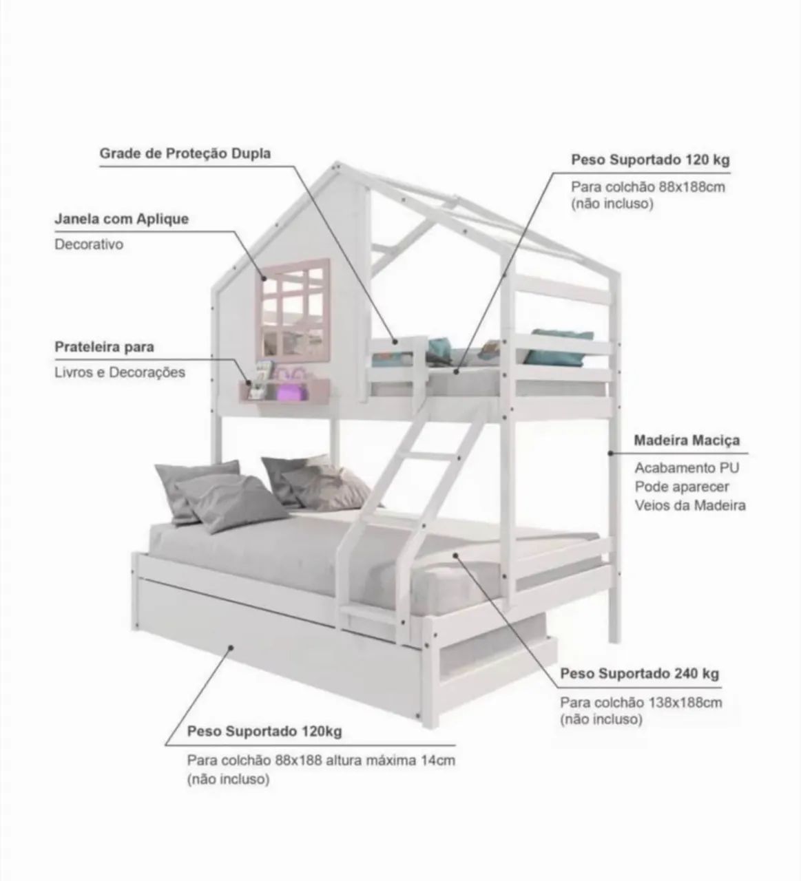 Cama triliche / Beliche - Foto 4