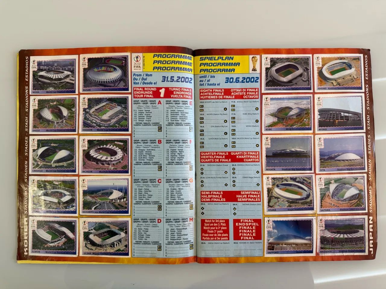 Korea 02 Álbum Copa do Mundo 2002 - Hobbies e coleções - Jardim