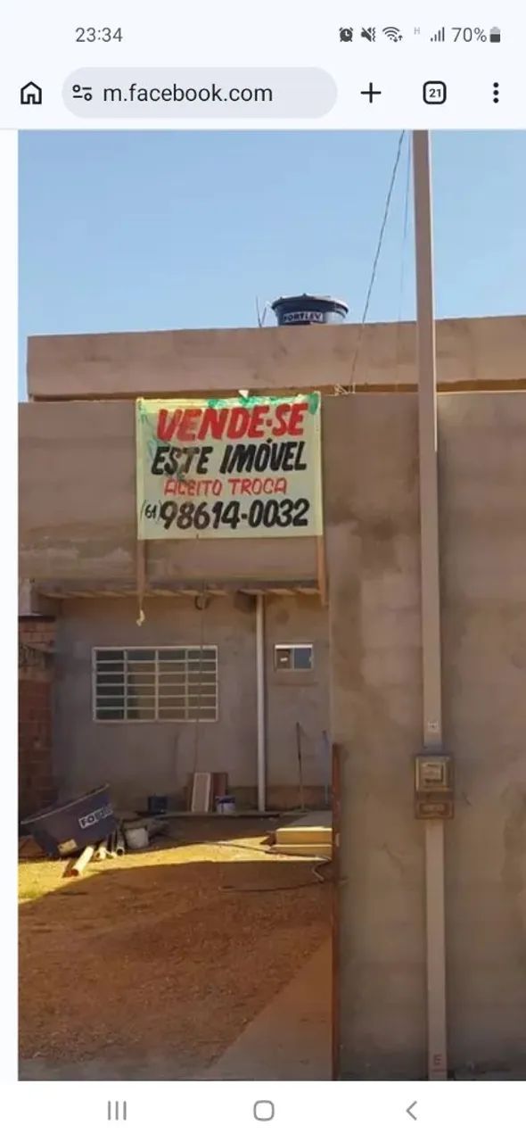 Vendo imóvel 