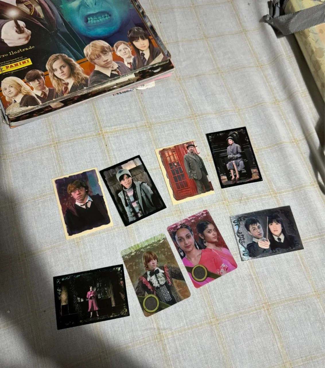 Kit com 8 Figurinhas especiais e antigas do Harry Potter 