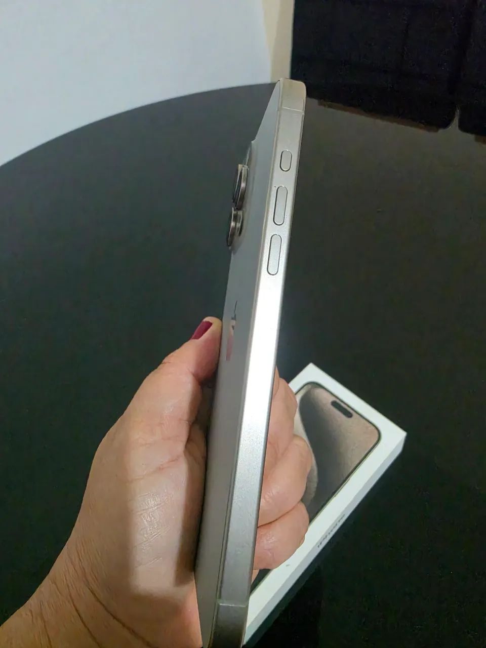IPHONE 15 PRO MAX 256GB NATURAL TITANIUM - Foto 4