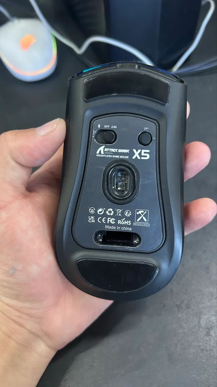 Mouse gamer attack shark X5 - Foto 4
