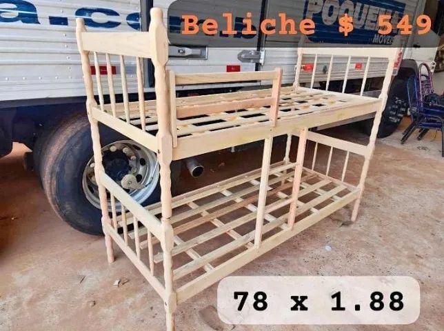 Beliche Nova Madeira Eucalipto Com 2 Colchões Na Promoção  - Foto 2
