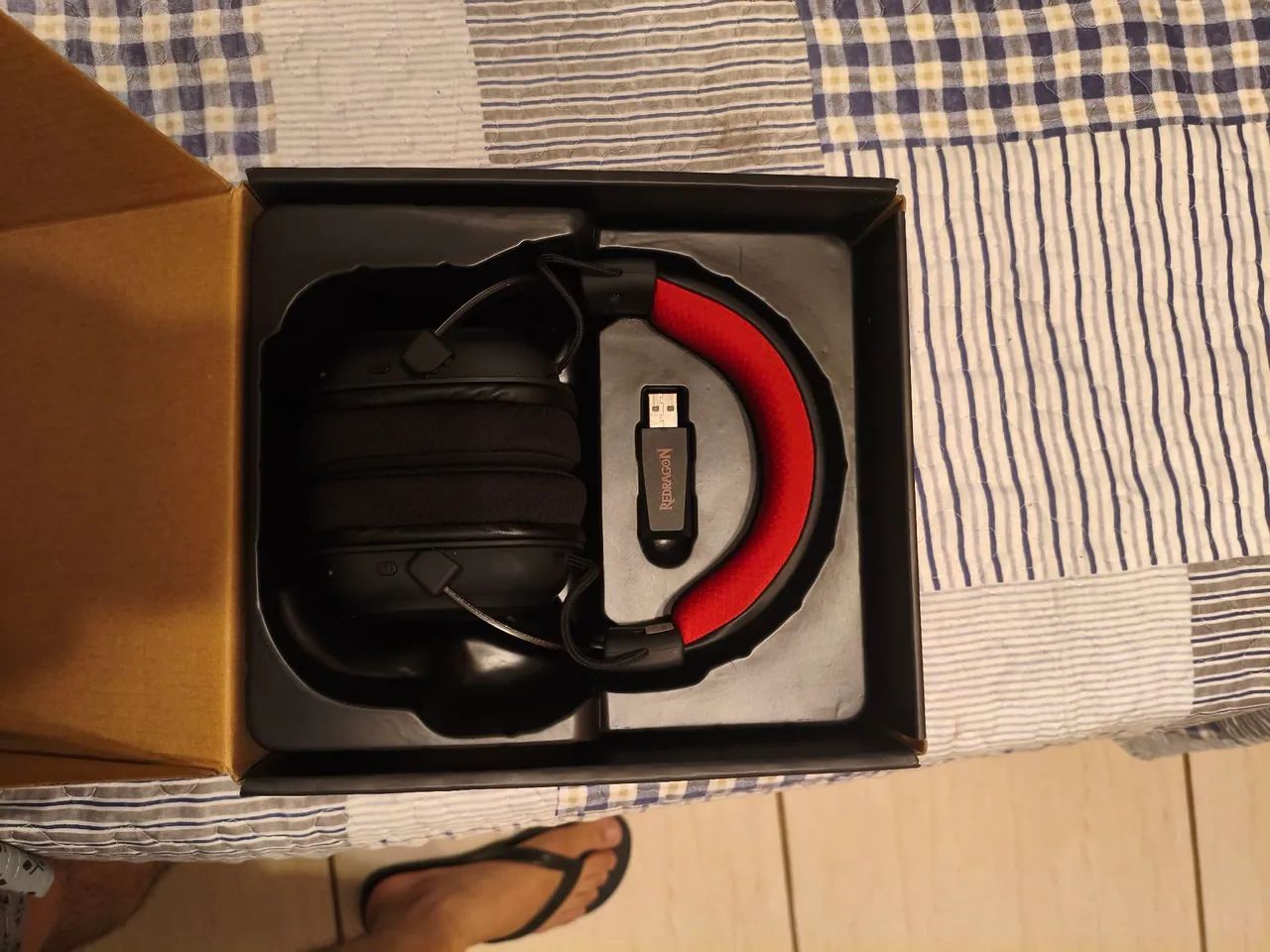 Fone de ouvido gamer bluetooth redragon - Foto 3