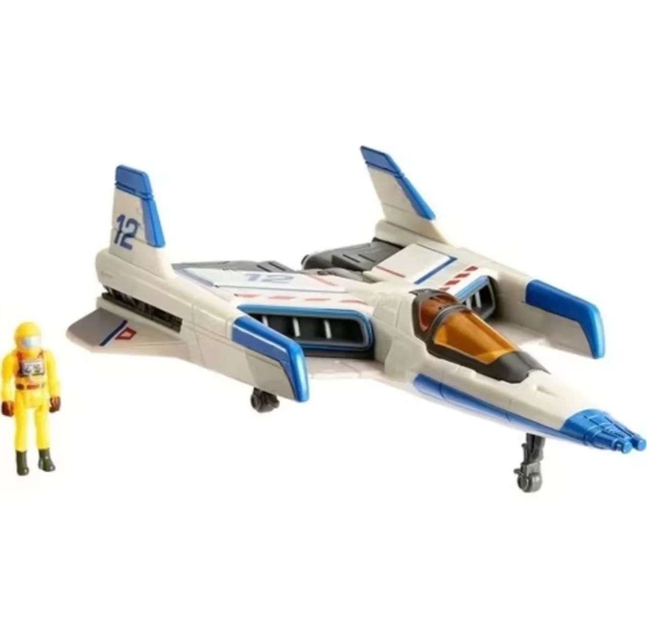 Nave com mini-boneco Buzz Lightyear - Disney Pixar - Mattel